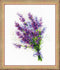 RIOLIS Counted Cross Stitch Kit 6"X7"-Bouquet With Lavender (14 Count) -R1607...