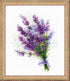 RIOLIS Counted Cross Stitch Kit 6"X7"-Bouquet With Lavender (14 Count) -R1607...