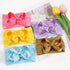 Yxiang 20PCS Baby Girl Bows Headbands, 4" Infant Bows Headbands Super Elastics Nylon Hairbands Cute Handmade Ribbon Bows for Babies Newborn Toddle...