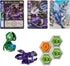 Bakugan Legends, Baku-tin, Gargonoid X Webam (Exclusive, Mystery Core, 2 Gate Cards, 4 Baku-Cores, Collectible Action Figures, Ages 6 and Up...