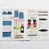 HONEYSEW Quick Trace Doll Fashions Templates for 18" Dolls with 5pcs Quilting Rulers and Sewing Instruction...