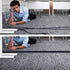 2 Pcs Black Floor Cord Cover for Office Carpet Wire Cover Under Desk Cable Grip Strip Management Hold Cords in Place for Power Cords Audio Cables ...
