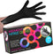 FRAMAR Powder Free Nitrile Gloves – 12 INCH Black Disposable Gloves Latex Free, Non Latex Gloves, Hair Dye Gloves, Tattoo Gloves, Mechanics Gloves...