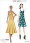 Vogue Patterns - V9278A50 Misses' Slip-Style Dress with Back Zipper, 6-8-10-12-14, Red...