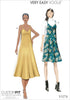 Vogue Patterns - V9278A50 Misses' Slip-Style Dress with Back Zipper, 6-8-10-12-14, Red...