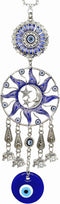Turkish Blue Evil Eye Protective Wall Hanging Decor Amulet Ornament -CL17...