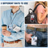 2 Pack Waterproof ID Badge Holder Case Waterproof Sports Case Vertical Badge Holders with Lanyard and Keychain...