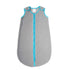 baby deedee Sleep Nest Fleece Baby Sleeping Bag, Gray Aqua, 0-6 Month...