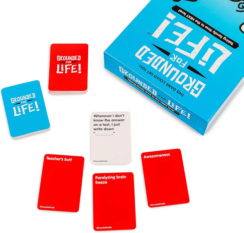 WHAT DO YOU MEME? Grounded for Life - The Ultimate Family Night Game - Family Card Games for Kids and Adults Family...