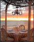 Posterizer 1 pcs-Valentine's day sunset dinner at the beach cute poster -2-Romantic Art-Holiday Poster Collection-Gift for Couples boyfriend girlf...