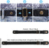 2PCS No Buckle Belt Women Men Elastic Stretchy Invisible Belt For Jeans Belt Adjustable Waist Belt Comfortable For Pants Shorts Dress...