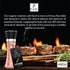 Fasl, Himalayan Seasoning with Pink Salt, Garlic, Chili Pepper and Rosemary. A Very Tasty Premium Blend With Refillable Glass Grinder. 5.5 Ounces ...
