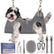 Dog Grooming Hammock Kit | Hanging Dog Grooming Harness | Dog Hammock for Nail Trim with Dog Toenail Clippers | Pet Grooming Hammock & Dog Sling f...