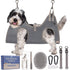 Dog Grooming Hammock Kit | Hanging Dog Grooming Harness | Dog Hammock for Nail Trim with Dog Toenail Clippers | Pet Grooming Hammock & Dog Sling f...