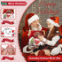 2024 Christmas Advent Calendar Charm Bracelets for Girls, SIXNIE 24-Days Xmas Countdown Calendar with 2pcs DIY Charm Bracelets Kits, Creative Jewe...