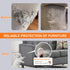 Cat Scratch Deterrent Tape - 12Pcs 14x10 in Anti Cat Scratch Furniture Protectors from Cats?cat training tape (XL 12-Pack)...
