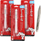 SAKURA SumoGrip Pencil with Comfort Grip - 0.9 mm Ergonomic Mechanical Pencil - Clear - 3 Pack...