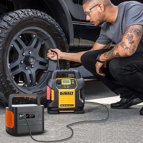 TAIFU 14.5V DC Charger Car Adapter Compatible with Dewalt DXAEPS14 DXAEPS14CA 1600 1400 011-2070-4 Peak Jump Starter Power Cord Air Compressor DXA...