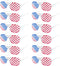 American Flag USA Patriotic Design Plastic Shutter Glasses Shades Sunglasses Eyewear for Party Props, Decoration (12 Pairs)...