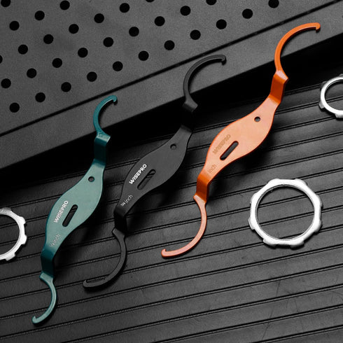 3 PCS Lockout Wrench Kit, Conduit Lockout Wrench Set, ½ & ¾ & 1 Inch Metal Steel Construction Spanner Wrench, Offset Bends, Loosen/Tighten Locknut...