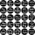 25 Pieces Inspirational Word Stencil, Reusable Motivational Stencils for Painting on Wood Signs Wall Fabric Home Decor (3 Inches)...