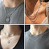 Kyutong 32.8 Feet Silver Jewelry Making Chain Roll Necklace Chain Bulk Stainless Steel Figaro Chains Link with Jewelry Making Supplies for Necklac...