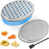 Cheese Grater, Grater Lemon with Food Storage Container & Lid Grinder Grater for kitchen - Perfect For Hard Parmesan, Ginger, Vegetables, Butter (...