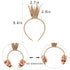 Ever Fairy Girls Shiny Crown Hairband Princess Girl Crown Headband Wedding...
