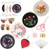 ZOCONE 4 Set Embroidery Kit for Beginners, Embroidery Starter Kit with Pattern and Instruction, Cross Stitch Kits Include Embroidery Hoop and Comp...
