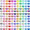 300 Pcs Large Hole Glass Beads for Jewelry Making, European Beads Bulk Mixed Color Spacer Beads with Rhinestones Lampwork Beads for DIY Craft Char...