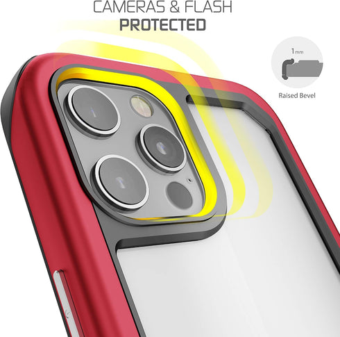 Ghostek Atomic Slim Designed for iPhone 12 Mini Case with Protective Aluminum Bumper Made of Super Strong Lightweight Military Grade Alloy Cases f...