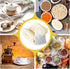 Spice Bags for Cooking, 30PCS Muslin Drawstring Soap Bags Reusable Empty Tea Bags for Loose Tea Sachet Bags Cheese Cloth Bags for Straining 3x4 In...