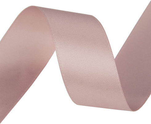 VATIN Double Face Antique Mauve Satin Ribbon 1" Continuous 25 Yards,Antique Mauve Polyester Fabric Ribbon use for Bows Bouquet, Gift Wrapping, Flo...