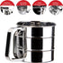2.5 Cup Flour Sifter, Semi Automatic Small Baking Sieve, Stainless Steel, Fine Mesh Sieve Flour Duster...