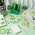 114Pcs Frog Stationery and School Supplies Set - Cute Summer Frog Sticky Notes, Paper Clip Bookmarks, Frog Decal Sticker and Pencils, Assorted Min...