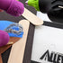 Finger Protectors | X-Thick Protection (3) - Medium Index | Standard Size Small (3) Medium (3) | Silicone Non-Stick Mat (1) for Hot Glue | Butterf...