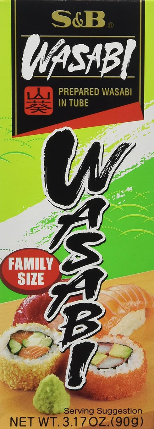 S & B Wasabi Paste 90g (Pack of 3)...