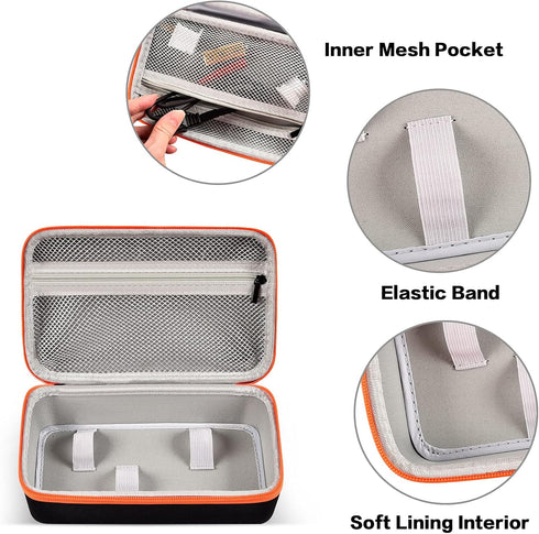 Case Compatible with Klein Tools 80016/ ET310 Circuit Breaker Finder Tool Kit for RT250 GFCI Receptacle Tester Electrical Tools Bag Storage Organi...
