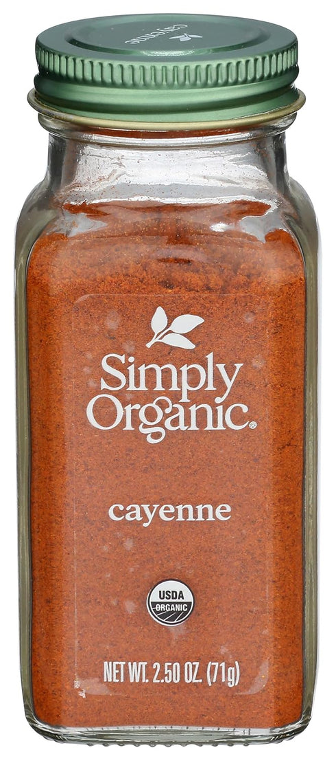 SIMPLY ORGANIC Organic Cayenne, 2.5 OZ...