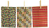Kitchen Dish Towels, 100% Natural Cotton Mexican Fiesta Talavera Floral Striped Prints, Set of 3 Multi-Purpose Multi-Color Colorful Unique Dishclo...
