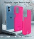 FNTCASE for Motorola Moto G-Play-2024 Case: Dual Layer Protective Heavy Duty Cell Phone Cover Shockproof Rugged with Non Slip Textured Back - Mili...