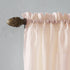 No. 918 Erica Crushed Sheer Voile Rod Pocket Curtain Panel, 51" x 84", Whisper Pink...