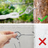 Hammock Hooks & Hangers,2 Packs,Galvanized,Heavy Duty Anti-Rust Steel Accessories,Eye Bolt Screws Hanging Kit Hardware for Trees,Yoga Hammocks,Swi...
