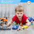 8 Toy Figures & Playsets, 2 Inch Play Peoples Set, Early Development Family Figurines for Kids, Pretend Play Toys for Children 3+ (23Pcs)...