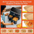 Air Fryer Liner for Ninja DZ201 DZ071 DZ401 DZ550 100PCS Food Grade Parchment Disposable Air Fryer Paper Liners Air Fryer Accessories Rectangle Ba...