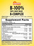 Sundance Vitamin B-Complex 100% Daily Value | 100 Tablets | Vegetarian, Non-GMO, and Gluten Free Supplement...