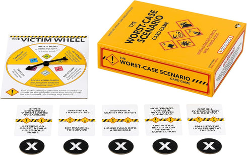 Spontuneous The Worst-CASE Scenario Card Game - All New Family/Party Game | 0% Trivia, 100% Humorous Fun, Black...