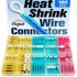 180Pcs Heat Shrink Wire Connectors Kit - Waterproof Marine Automotive Battery Electrical Crimp Terminals Set, Ring Fork Spade Butt Splices...