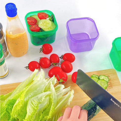 Finorder 21 Day Portion Control Container Kit (14-Piece) with Complete Guide, BPA Free Food Portion Container Set for Meal Prep, 21 Day Lose Weigh...
