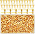 EuTengHao 700Pcs Brass Fasteners Scrapbooking Brads Round Head Brass Plated Fasteners for Craft Art Crafting School Decorative Scrapbooking DIY Su...